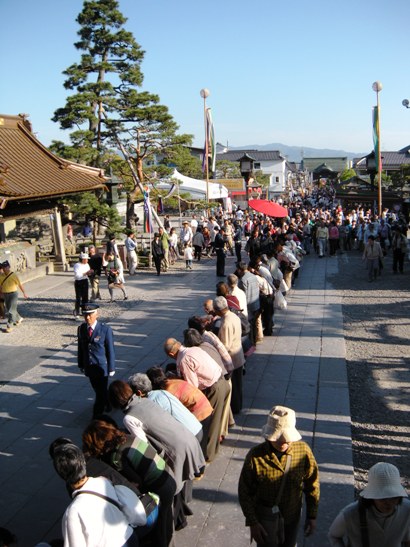 長野市　善光寺　ご開帳　導師様